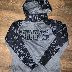 Nike camo hoodie